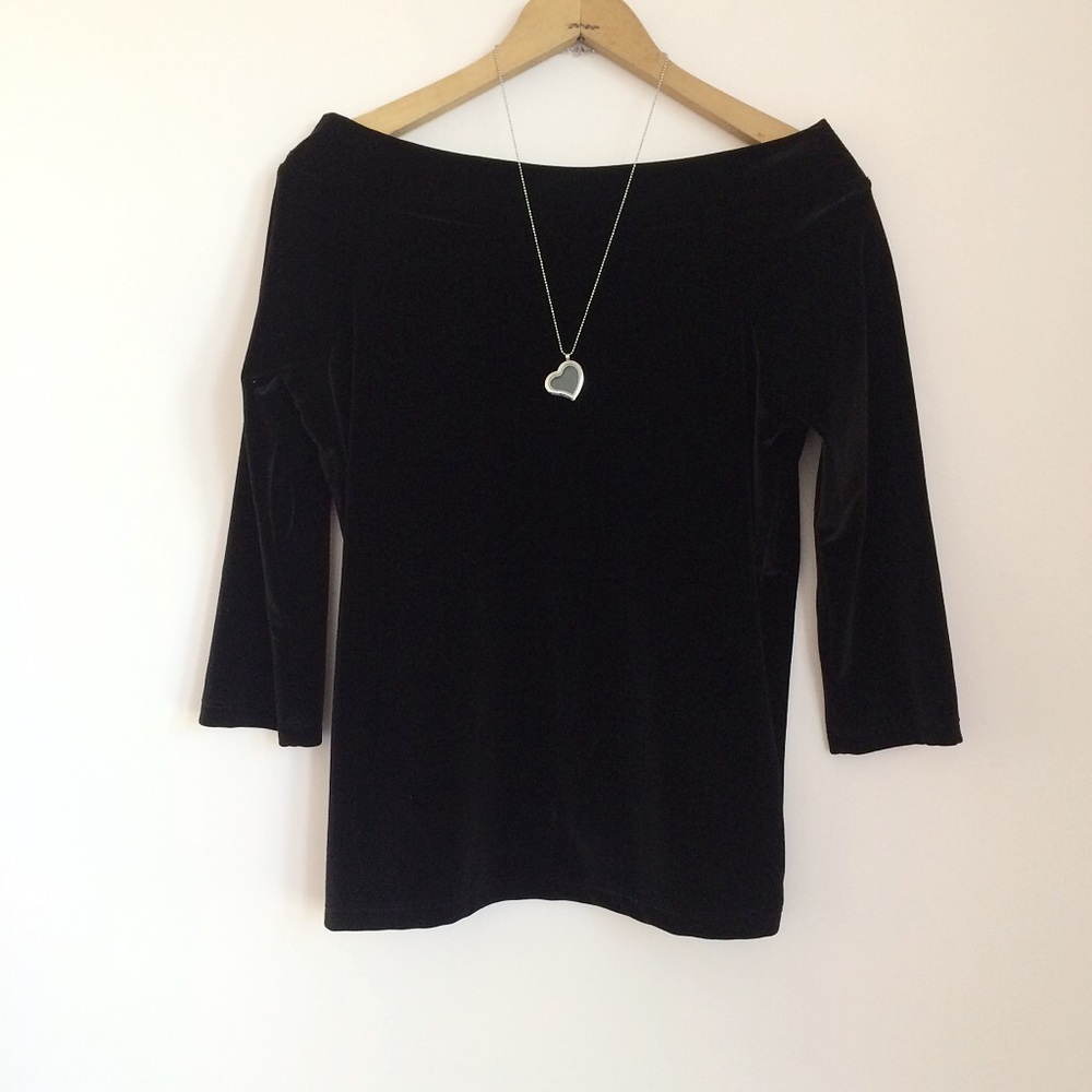 Boston Proper Velvety Top